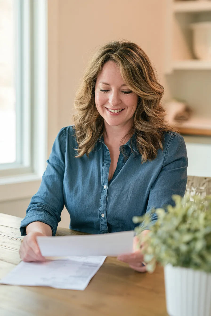 Borrower reviewing multiple statements before a debt consolidation loan